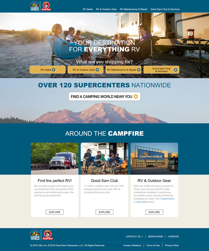 露营世界：Camping World