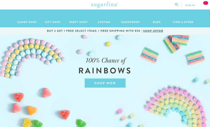 美国糖果店：Sugarfina