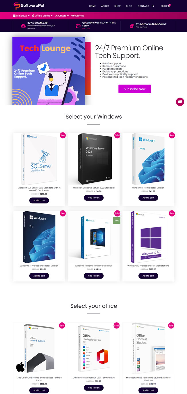 Windows和Mac软件一站式商店：Softwarepal