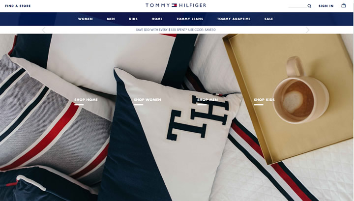 Tommy Hilfiger澳洲官网：美国高端休闲领导品牌