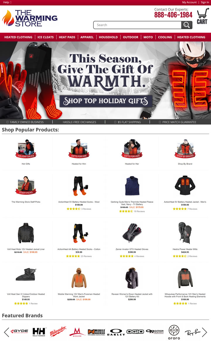 美国温暖商店：The Warming Store