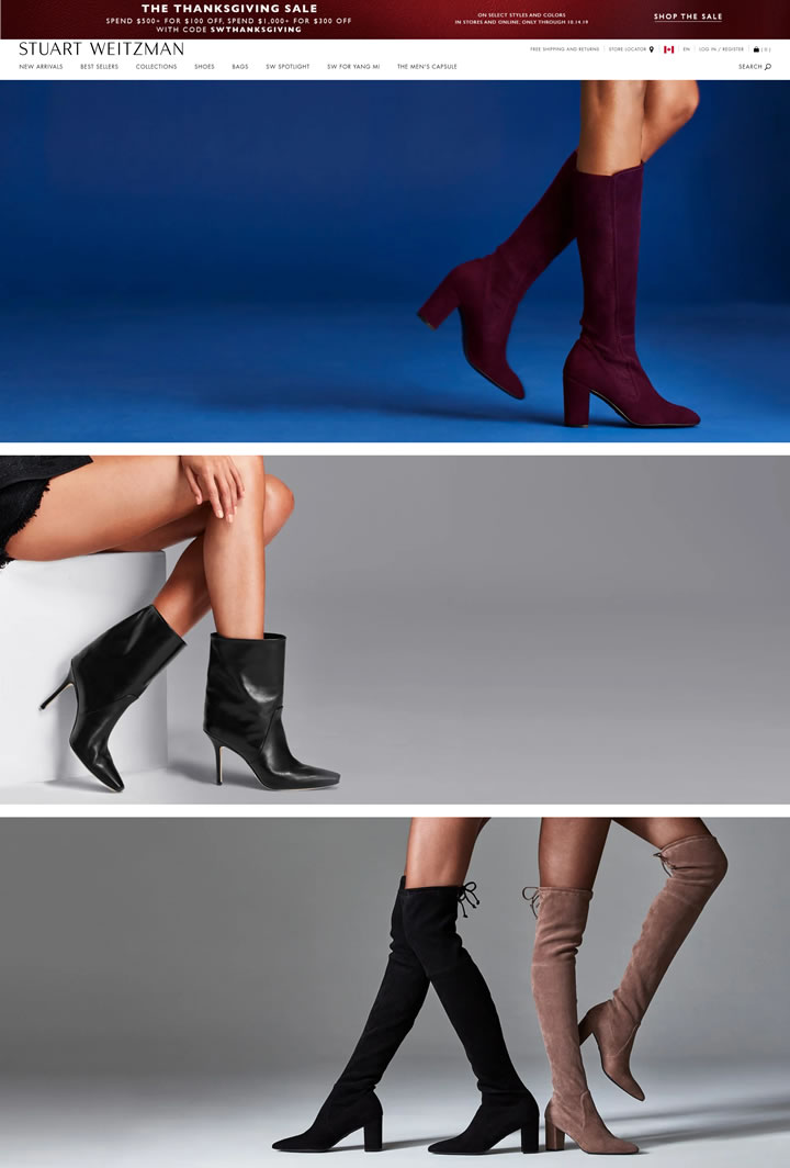 斯图尔特・韦茨曼鞋加拿大官网：Stuart Weitzman加拿大