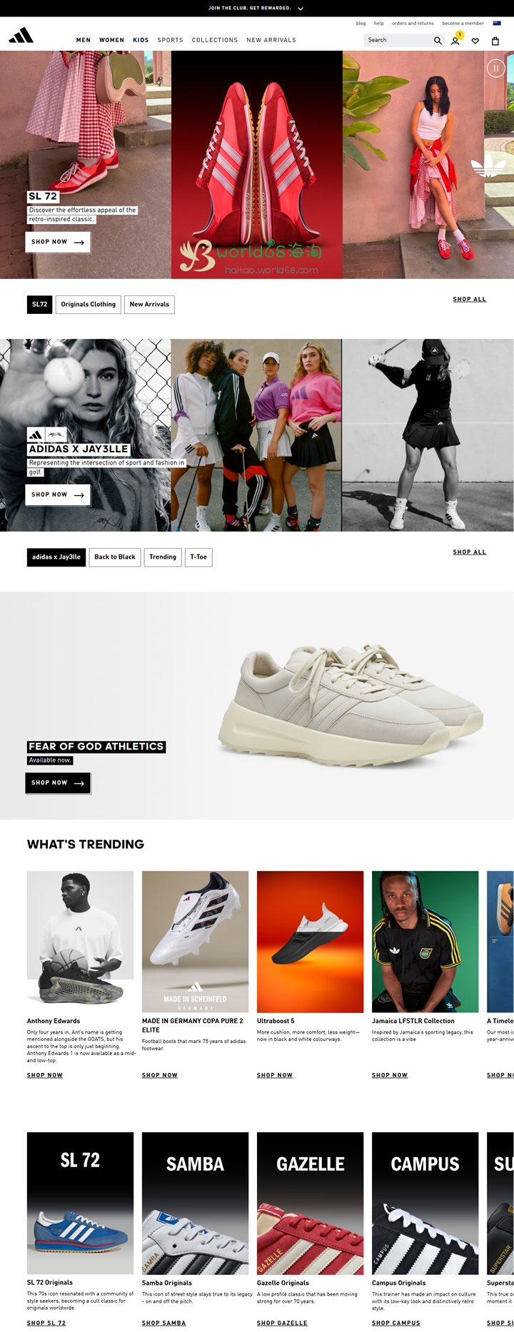 adidas新西兰官方网站：adidas New Zealand