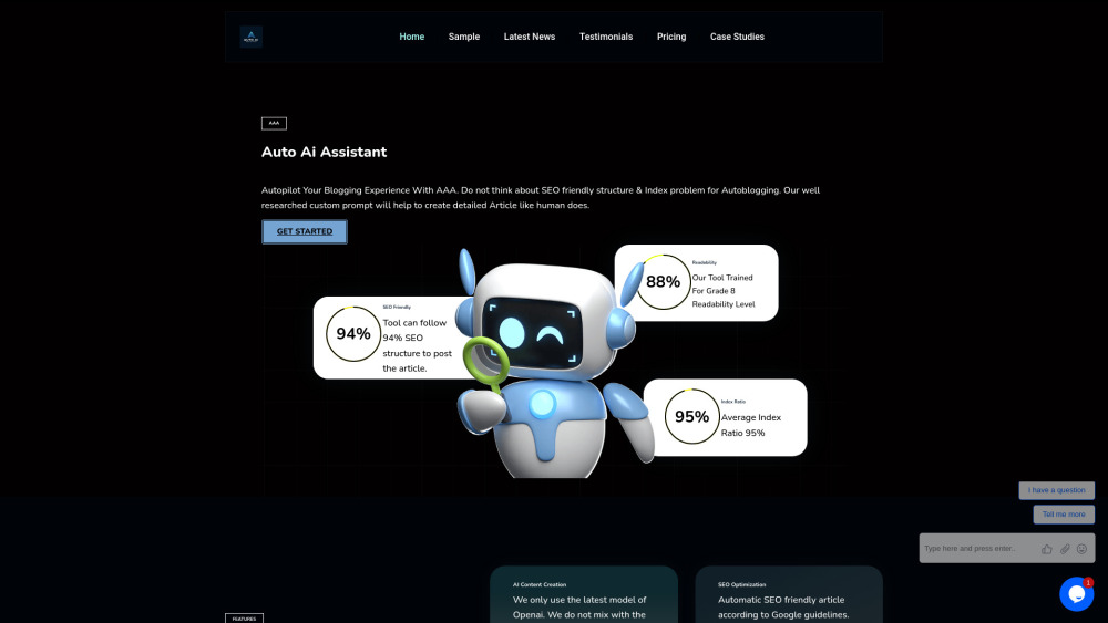 Auto Ai Assistant：AI自动博客内容生成器