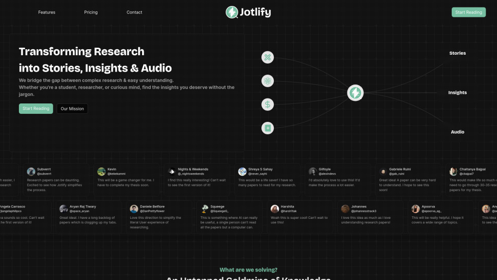 Jotlify：研究论文简化以便于理解