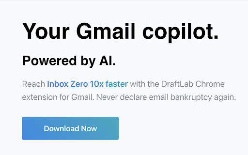 DraftLab ai chrome 扩展：用于电子邮件回复的 AI Gmail 副驾驶