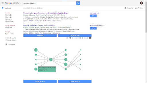 Scholar Explorer ai chrome 扩展：直观地探索 Google Scholar 档案。