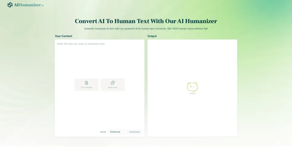 AI Humanizer：使用 AI Humanizer 将 AI 转换为人类文本