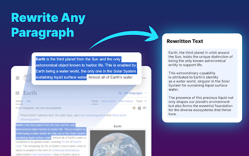 Text Rewriter ai chrome 扩展：人工智能驱动的文本修改工具