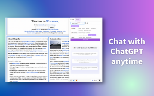 ChatSider ai chrome 扩展：用于提问、论文和翻译的 AI 副驾驶软件。