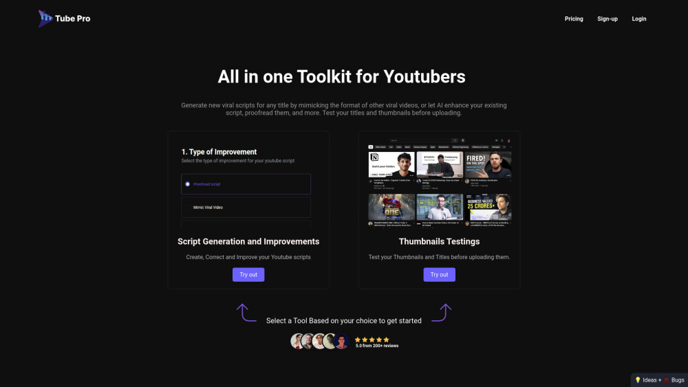 Tube Pro：为 YouTube 用户增强内容和优化频道增长的工具包。