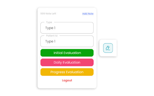 GeniusPT ai chrome 扩展：AI 模仿物理治疗师生成 SOAP 笔记。