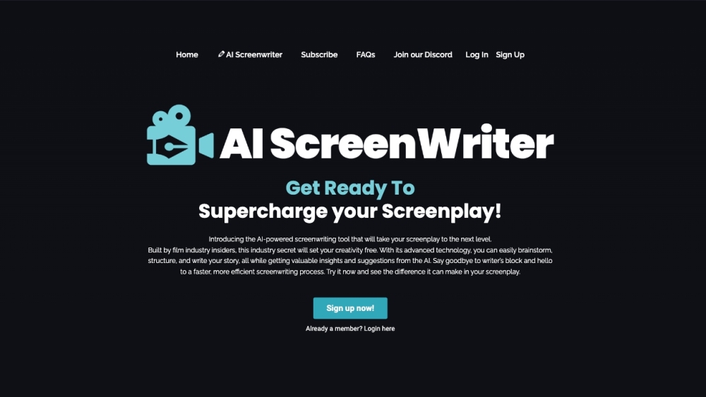 AI Screenwriting Tool：AI Screenwriting Tool是一种先进的工具，可以通过提供有价值的见解和建议来帮助编剧。