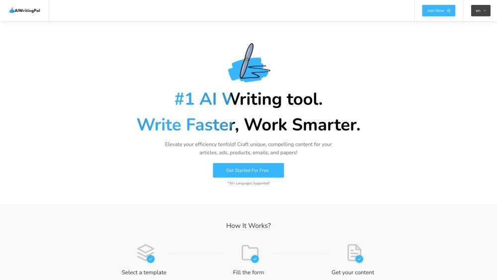 AIWritingPal - AI 写作助手：AIWritingPal：人工智能驱动的写作改进工具。