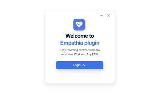 Empathia.ai ai chrome 扩展：面向临床医生的人工智能图表助手