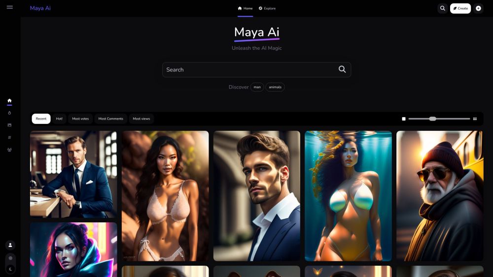 Maya AI：Maya AI 将文字转换为令人惊叹的图像，激发创造力并将想法变为现实。