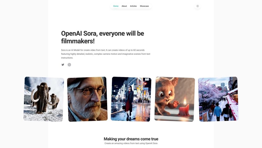 Sorahub：OpenAI Sora 指南和提示分享