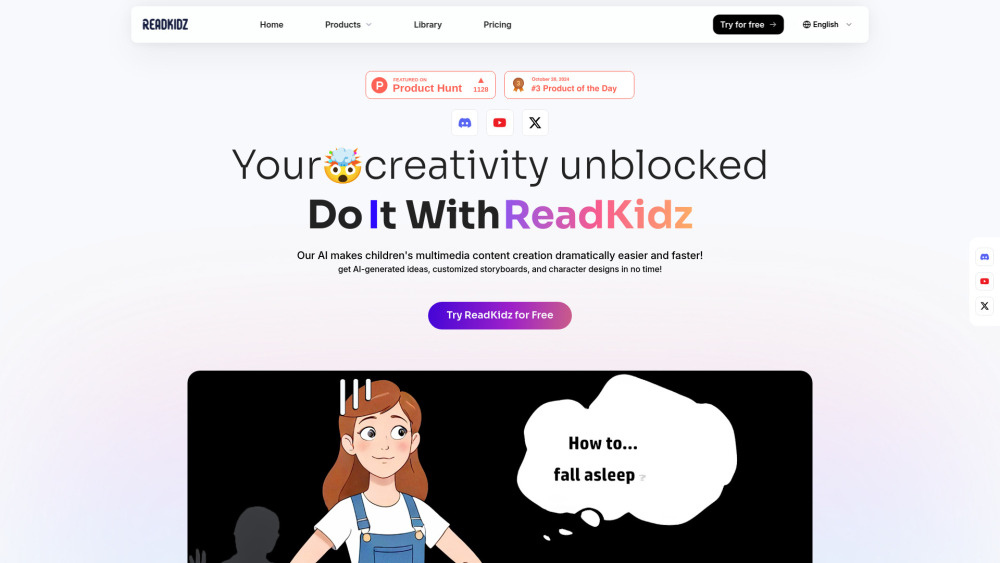 Readkidz：一站式多媒体儿童故事创作平台