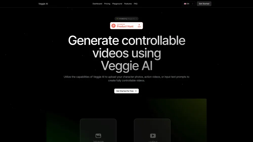 Veggie AI：用于可控视频的 AI 视频生成器