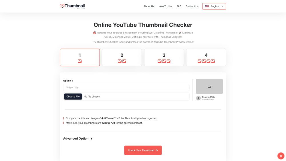 ThumbnailChecker：轻松改进 YouTube 缩略图。