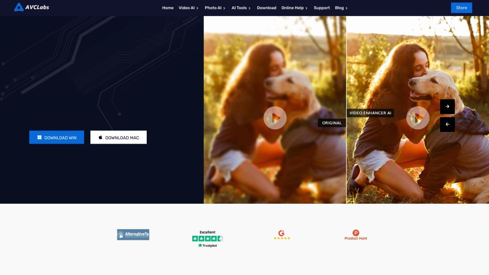 AVCLabs Video Enhancer AI：增强视频和照片质量的 AI 工具