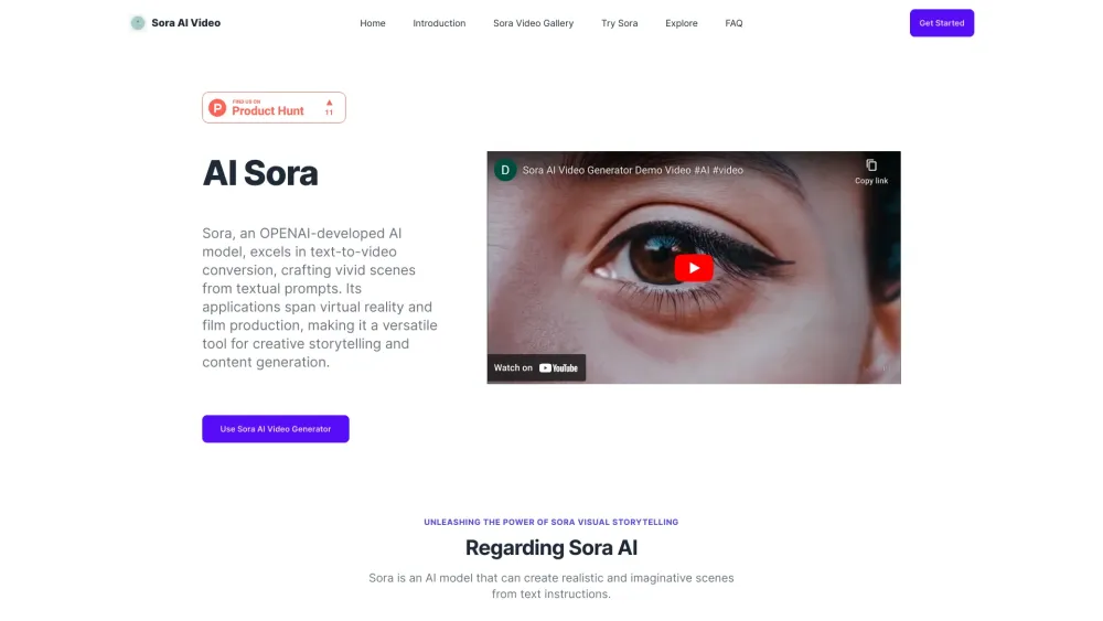 Sora AI 视频库：体验 AI 生成的视频，突破创造力的界限。