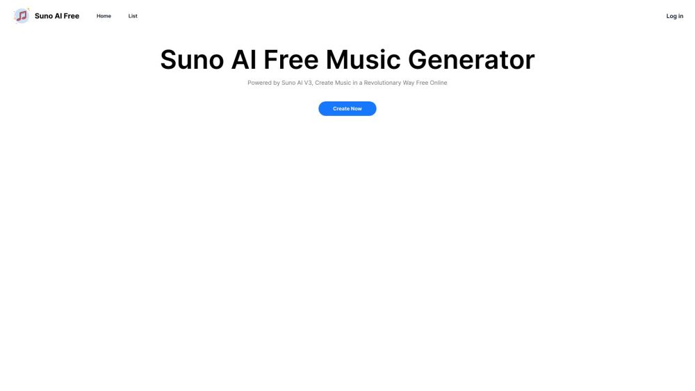 Suno AI Free：只需点击一下即可创作音乐