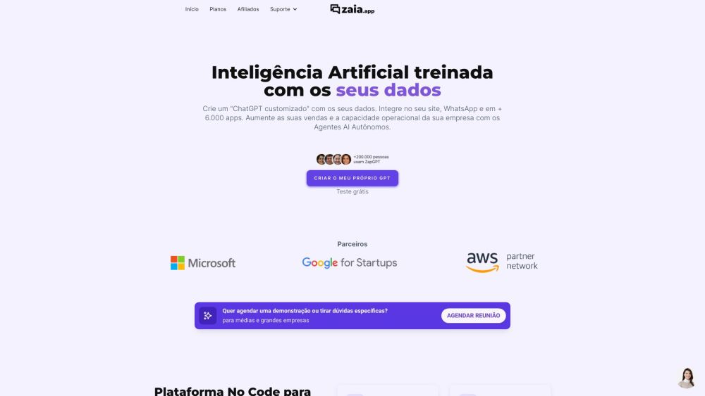 Zaia：Crie sua Ia para atender clientes e vender mais！