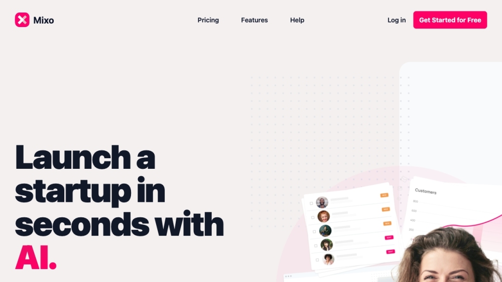 Mixo：Mixo 是一个人工智能网站构建器，供企业家启动和验证商业想法。