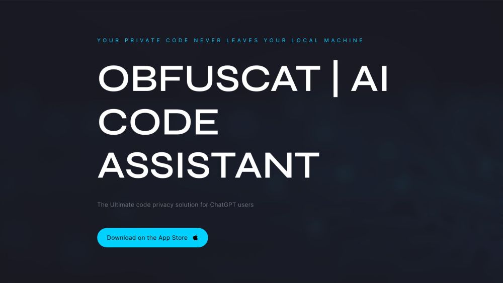 ObfusCat：ObfusCat 保护 ChatGPT 用户的代码隐私。