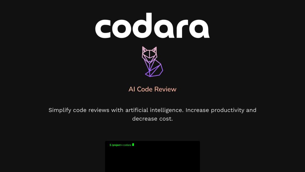 Codara - AI Code Reviewer：使用 AI 自动进行代码审查并诊断编码错误。