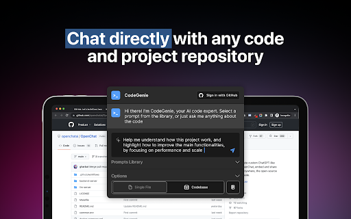 CodeBuddy ai chrome 扩展：Github 代码理解的 AI