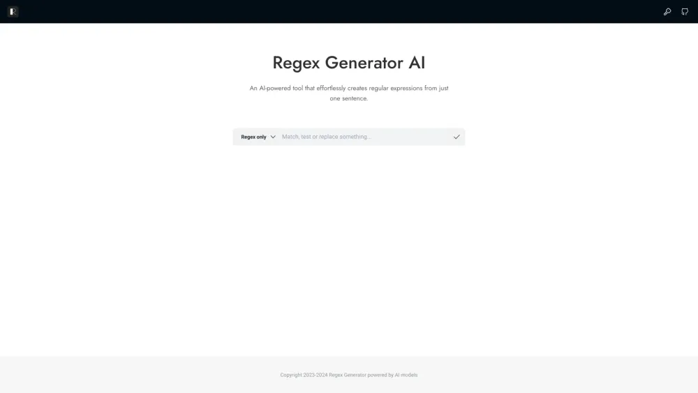 Regex Generator AI：通过自动正则表达式生成简化文本模式匹配