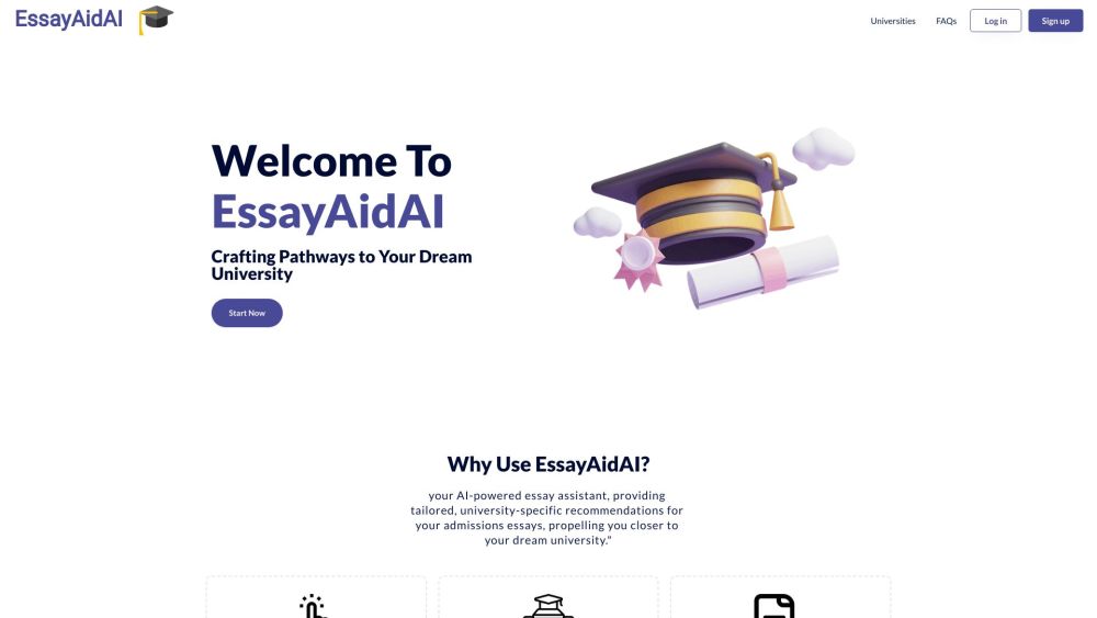 EssayAnalyzer：分析和改进大学申请论文的革命性服务。