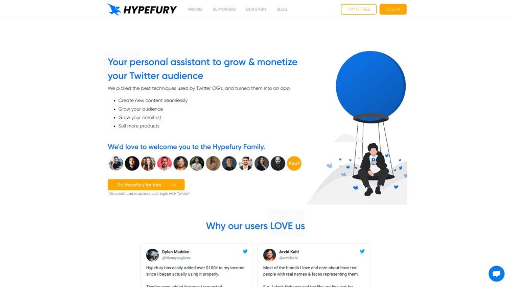 Hypefury：Hypefury 是一种用于在 Twitter 和 Instagram 等平台上安排和自动化社交媒体内容的工具。